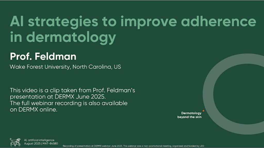 AI strategies to improve adherence in dermatology