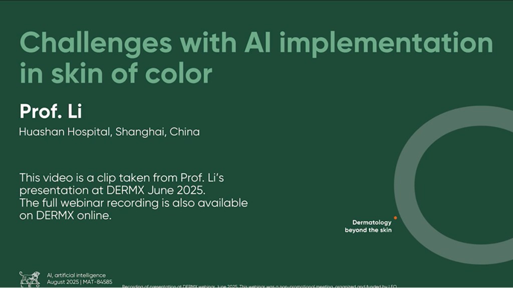 Challenges with AI implementation in skin of color