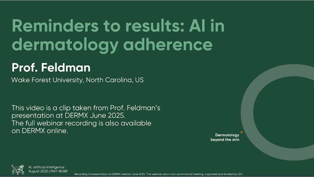 Reminders to results: AI in dermatology adherence